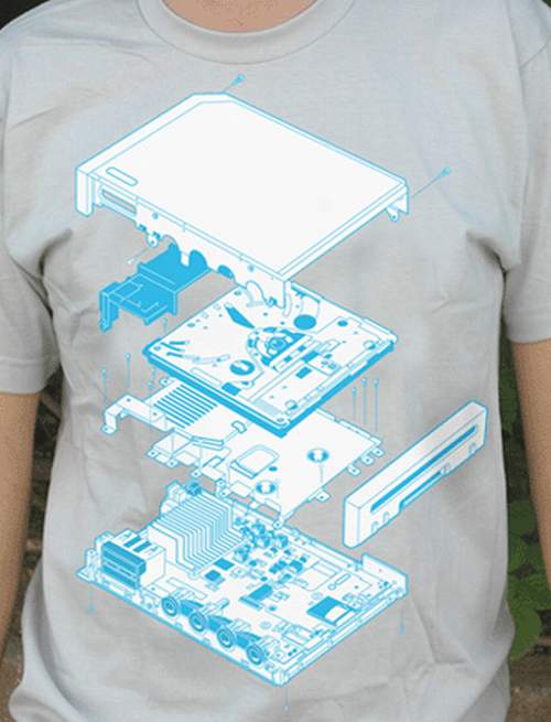 Nintendo Wii Console T Shirt