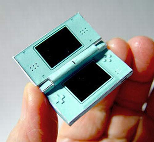 Nintendo DS Papercraft