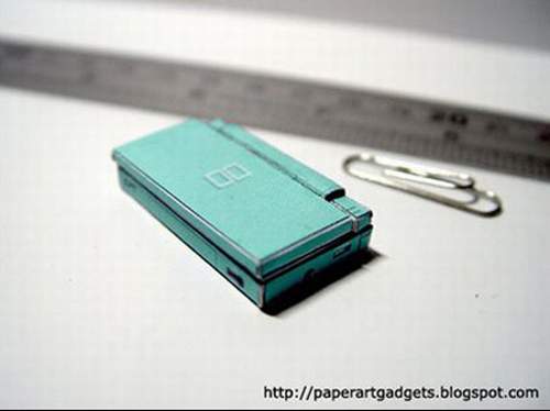 Nintendo DS Papercraft