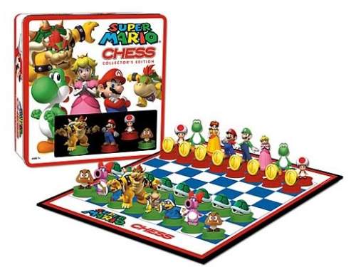 super mario chess board