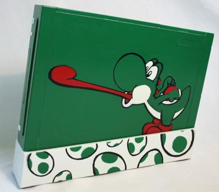 nintendo wii mod yoshi art