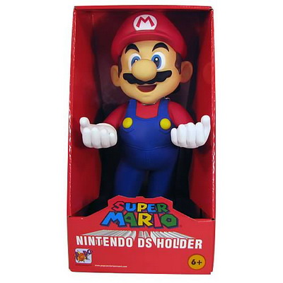 super mario statue nintendo ds holder