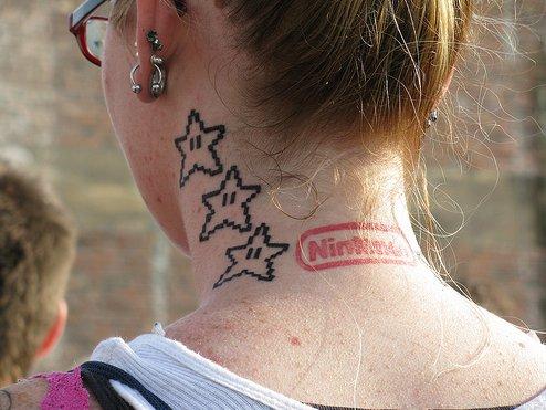 Tags cool nintendo cool tattoo design art nintendo logo nintendo tattoo