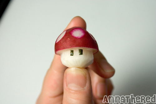 Mushrooms From Mario