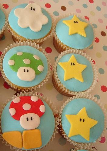 awesome super mario brothers cupcakes