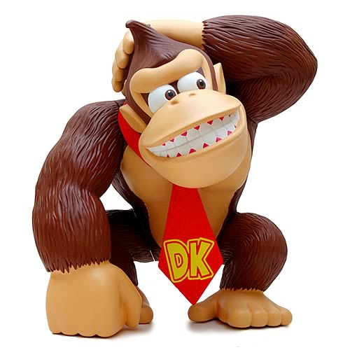 donkey kong collectible viny figure