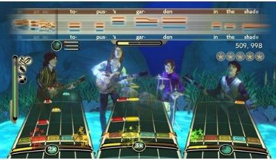 beatles video game rock band