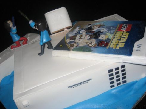 star wars wii cake