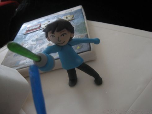 mii avatar cake design