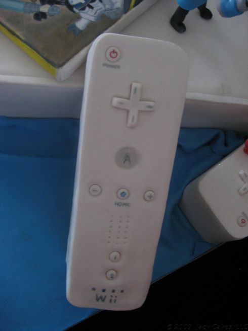 wii controller cake design