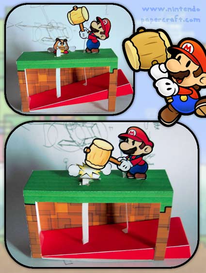 paper mario hammer automata