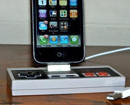 nes iphone dock front