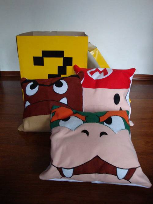Super Mario Pillows