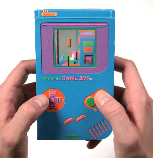 gameboy color papercraft