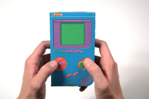 new papercraft nintendo gameboy color