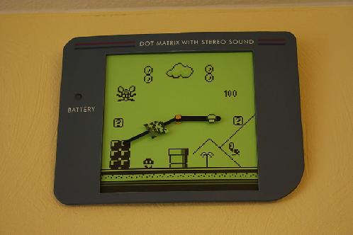 super mario clock