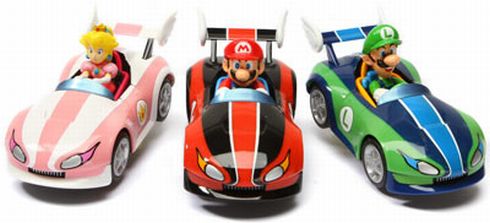 super mario race cars