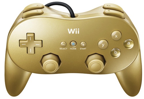 Golden Controller Wii