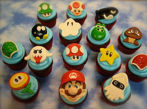 supermario cupcakes