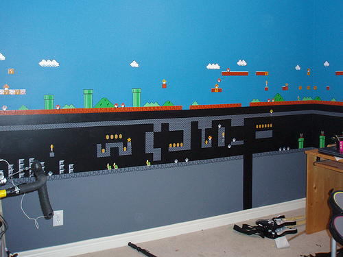 Mario Painting Room