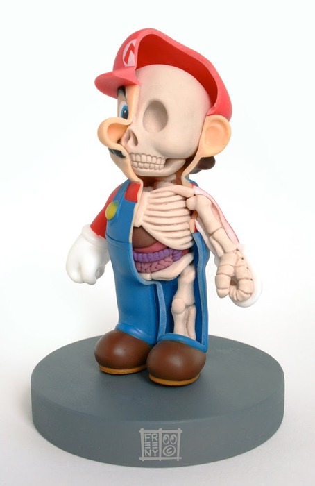 mario anatomy super mario bros