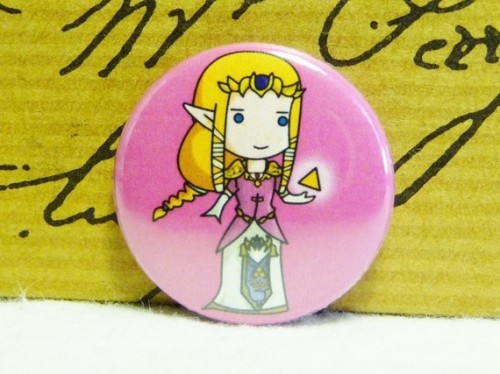 Princess Zelda Button Image