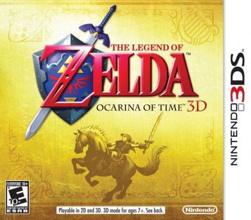 Zelda: Ocarina of Time 3D Box