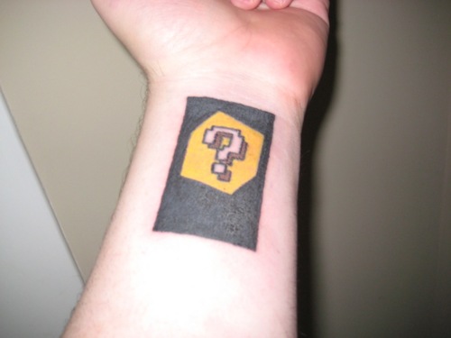 Nintendo 3DS AR Card Tattoo Image 2