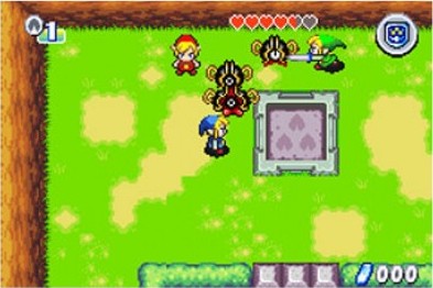 Zelda Four Swords Adventures Game Boy Advance