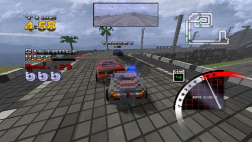 3D Pixel Racing Image