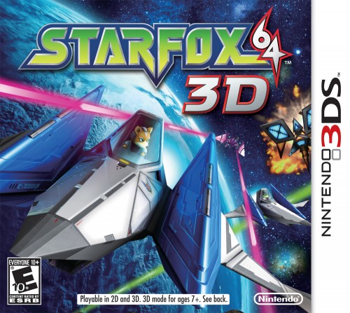 Star Fox 64 3D 3DS Package NOA