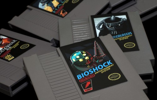 NES Carts BioShock Image