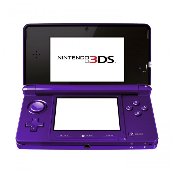 Midnight purple Nintendo 3DS image