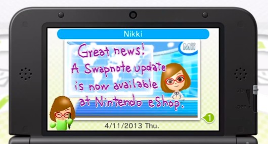 swapnote 3DS image